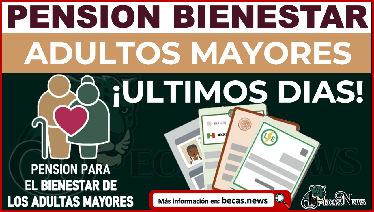 ▷▷ ¡ATENCIÓN! Ultimo Fin De Semana REGISTRO Pensión Del Bienestar Adultos  Mayores ?【 Abril 2023】