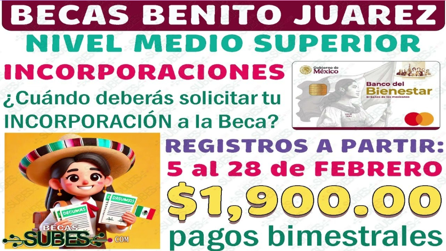 ¡Atención estudiantes! Descubre cómo obtener una Beca Benito Juárez en Febrero