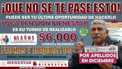 🙀💸¡QUE NO SE TE PASE EN RECIBIRLO!🙀💸 A ESTAS PERSONAS LES TOCA LA PENSIÓN BIENESTAR DE HASTA $6000