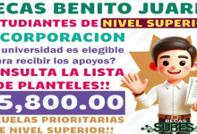 Inicia Operativo de Incorporaciones para las Becas Benito Juárez de Educación Superior