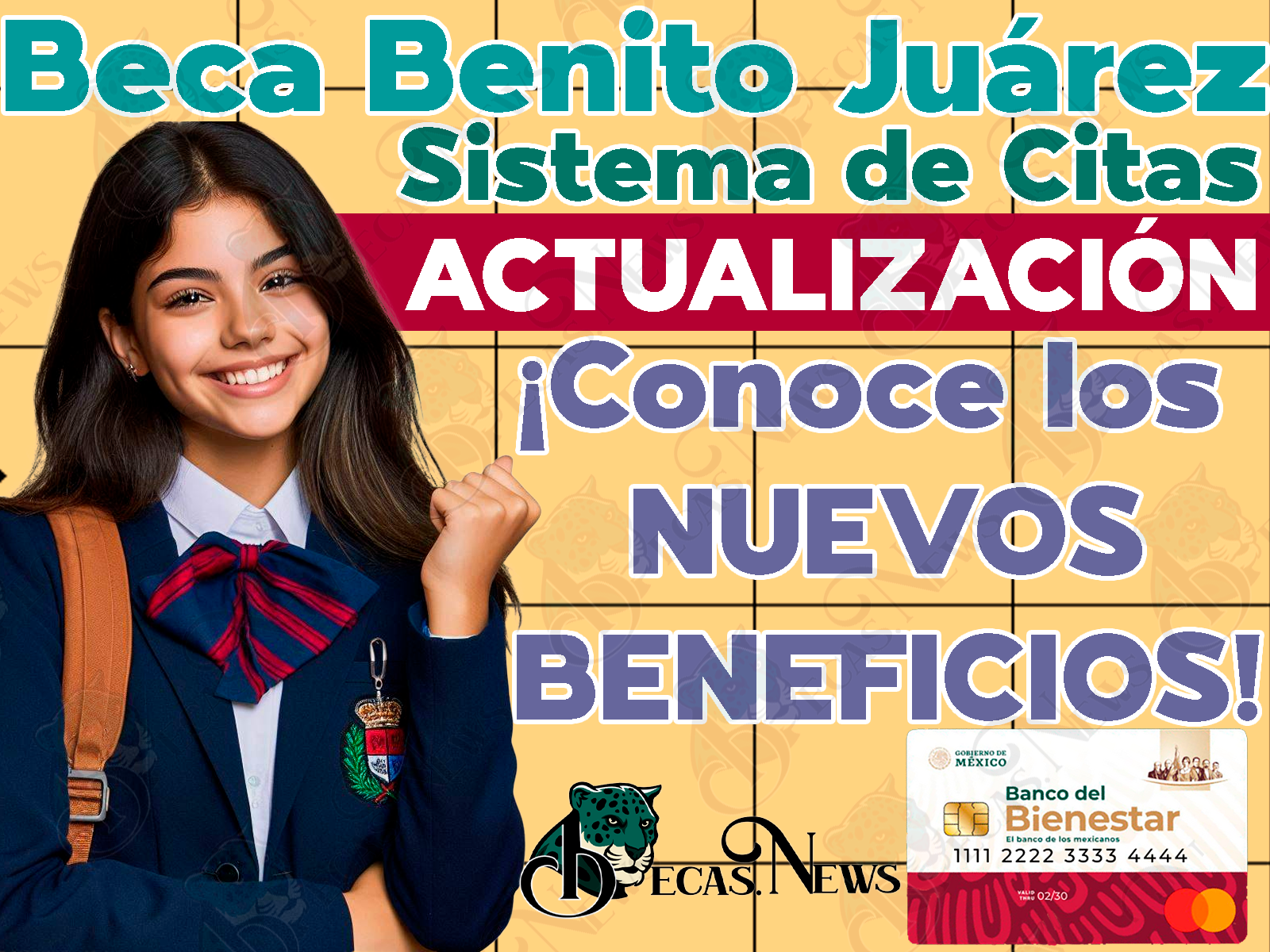 ¿Cómo se usa el NUEVO Sistema de Citas de la Coordinación Nacional de Becas? Becas Benito Juárez