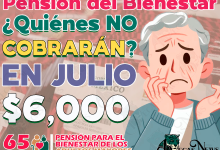 ¿Quiénes son los Pensionados del Bienestar que NO cobrarán su apoyo en JULIO?