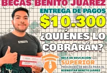 Estudiantes recibirán $10 mil 300 pesos de apoyo. ¿Cuándo serán depositados? Becas Benito Juárez
