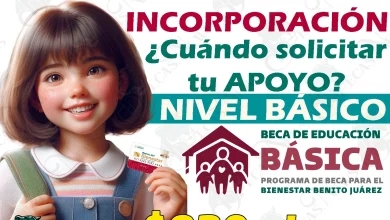 INCORPORACIÓN a las Becas Benito Juárez de Educación Básica, ¿Cómo puedes solicitarla?