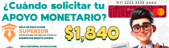 Fechas de INCORPORACIÓN para el programa de Becas Benito Juárez de Educación BÁSICA, ¿Cuándo debes regístrarte al programa?