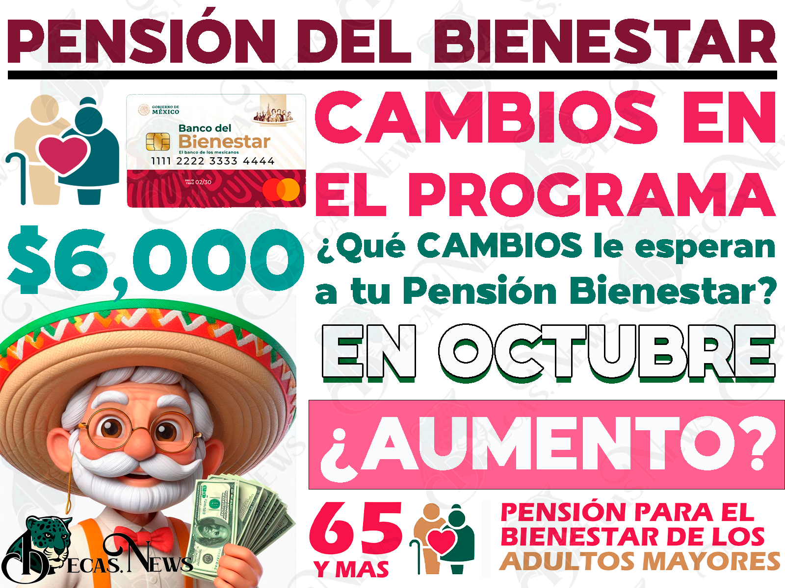 ¿Qué cambios tendrá la Pensión del Bienestar para cuando AMLO deje la presidencia?