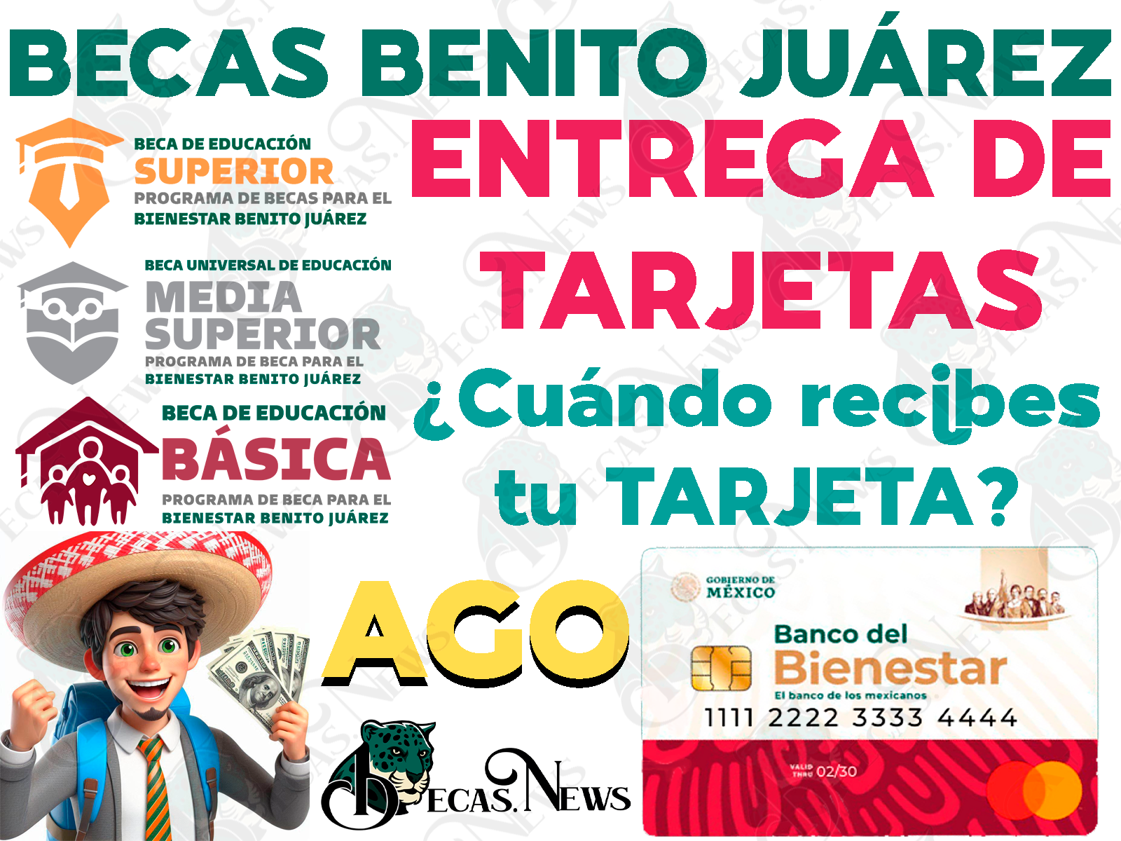 ¡Ya fueron publicadas las FECHAS DE BANCARIZACIÓN para estudiantes! ¿Cuándo deberás obtener tu Tarjeta del Bienestar para cobrar tus Becas Benito Juárez?