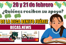 20 y 21 de febrero | ¿Quiénes reciben su apoyo de la Beca Benito Juárez?