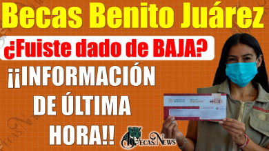 Becas Benito Juárez|La Coordinación de Becas lanza importante comunicado para los estudiantes dados de BAJA del programa
