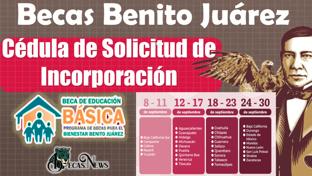 ¡Atención alumnos de las Becas Benito Juárez!!, ¿Deseas conocer como tramitar la Cédula de Solicitud de Incorporación?, CONSULTA AQUÍ