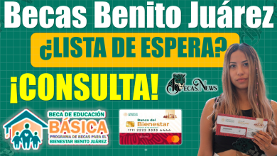 ¡¡Consulta si te encuentras en LISTA DE ESPERA de la Beca Benito Juárez de Educación Básica!!