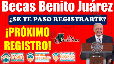 Becas Benito Juárez|¿NO TE REGISTRASTE EN SEPTIEMBRE?, ¡NUEVA ETAPA DE REGISTRO!