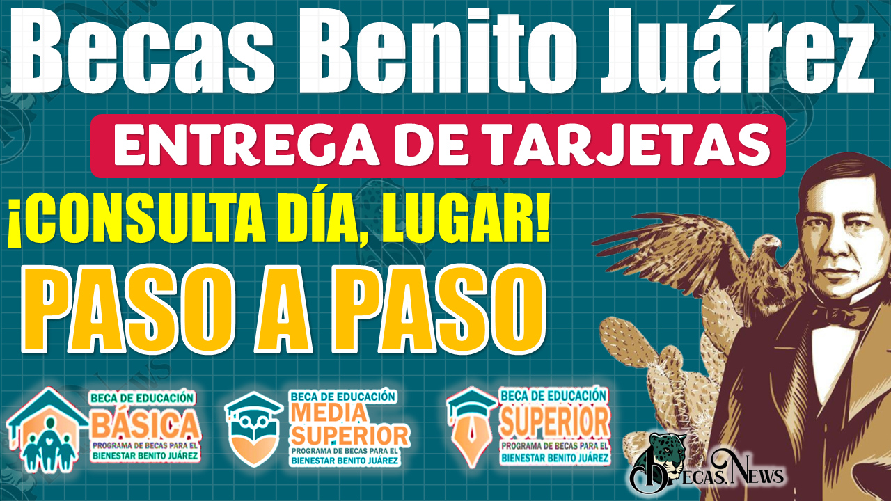 Becas Benito Juárez|¡¡PASO A PASO para consultar donde y cuando obtener tu Tarjeta del Bienestar!!, CONSÚLTALO 