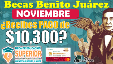 ¡¡Consulta si eres uno de los afortunados en recibir PAGO de $10 MIL 300 PESOS!! | Beca Benito Juárez 