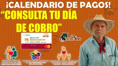 PENSIÓN BIENESTAR | CALENDARIO DE PAGOS, ¡¡CONSULTA LA FECHA DE TU COBRO!!
