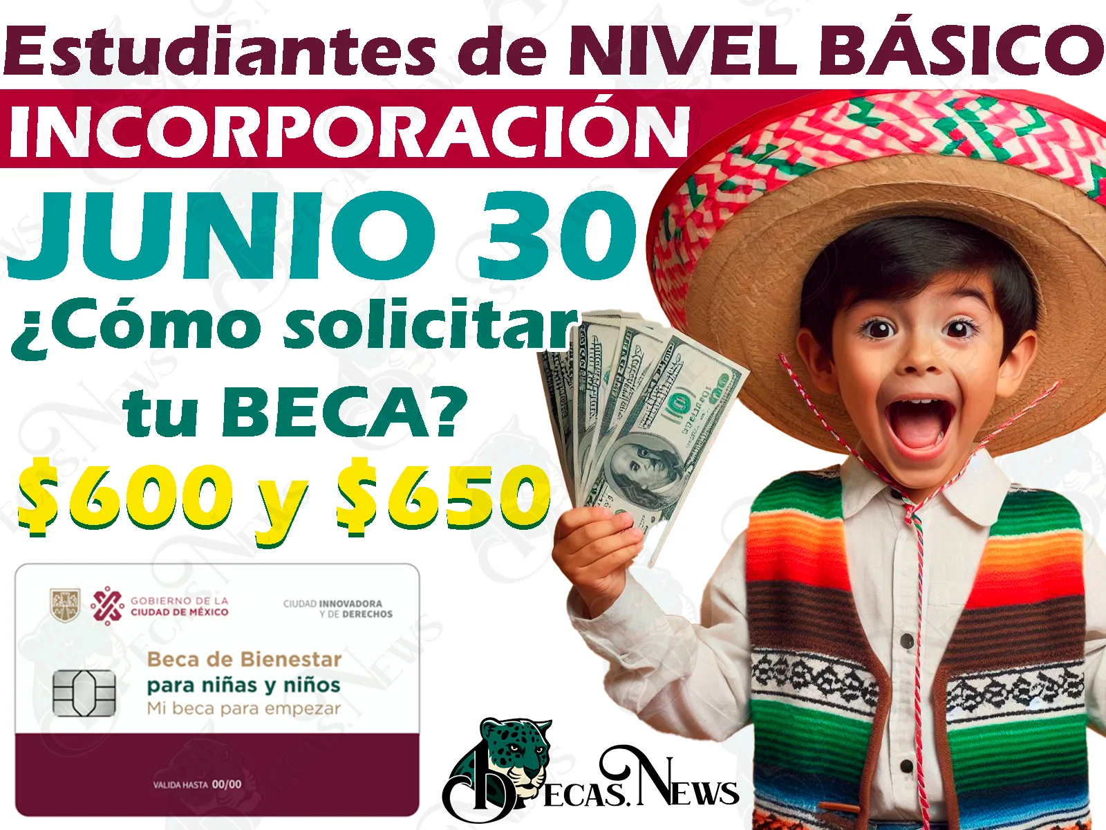 INCORPORACIÓN a las Becas de Nivel Básico. ¿Cuándo y cómo podrás REGISTRARTE?