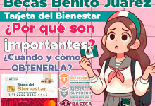 ¿Por qué debes contar con una Tarjeta del Bienestar si eres un beneficiario de las Becas Benito Juárez?