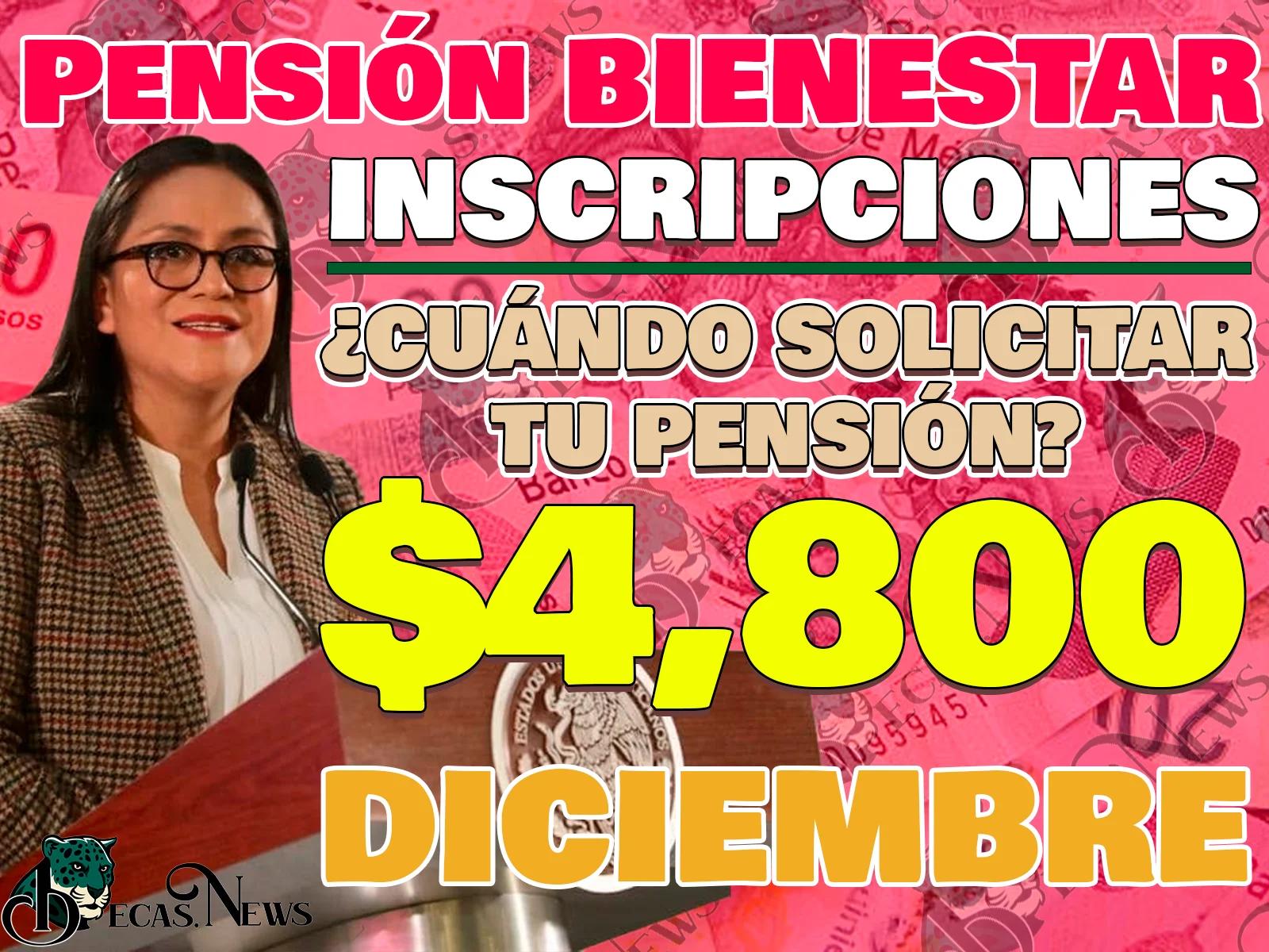 ¿Cuándo y cómo solicitar tu inscripción a las Pensiones del Bienestar? Recibe hasta $6 mil pesos