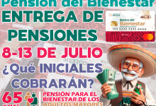 SEMANA 2 DE PAGOS para Pensionados el Bienestar. ¿Quiénes cobrarán su apoyo del 8 al 13 de Julio?