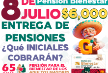 Estos son los Pensionados del Bienestar que cobrarán su apoyo monetario el LUNES 8 de Julio.