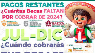 ¿Cuántos pagos quedan por recibir de las Becas para el Bienestar Benito Juárez? Entrega de apoyos 2024