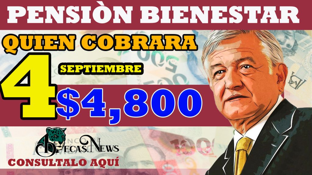 ¡Pension Bienestar!, lista de adultos que posiblemente cobrarian el dia 4 de septiembre su pension