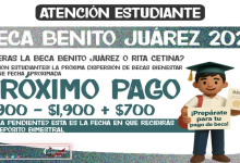 Se acerca el último pago de las Becas Bienestar… y muchos aún no lo saben