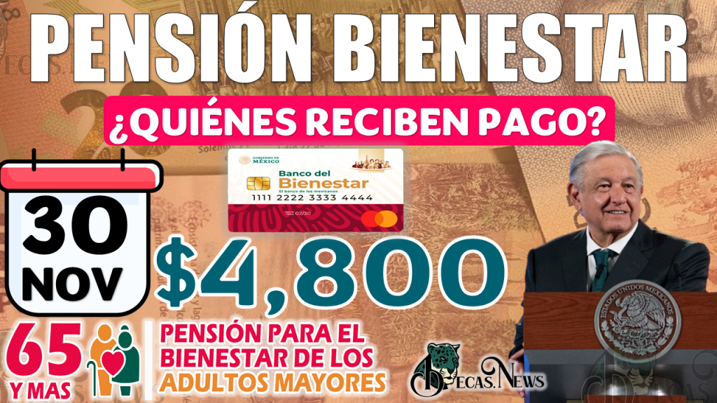 ¡ÚLTIMO DÍA DE PAGO DE LA PENSIÓN BIENESTAR!, ¿QUIÉNES LO RECIBEN?