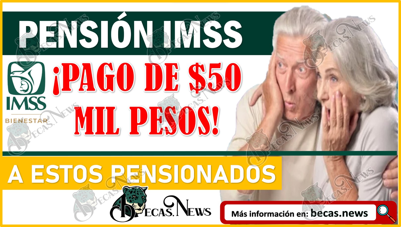 Pensión IMSS 2023 | En estos estados pensionados reciben $50 mil pesos