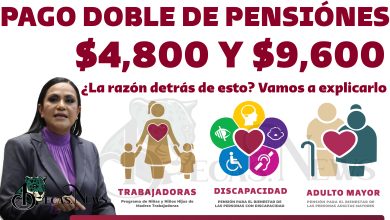 ¡NUEVO MENSAJE! ¿Quiénes recibirán el doble beneficio de 9,600 pesos?: Pensión Bienestar 2023