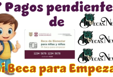 7 pagos pendientes de Mi Beca para Empezar 2026