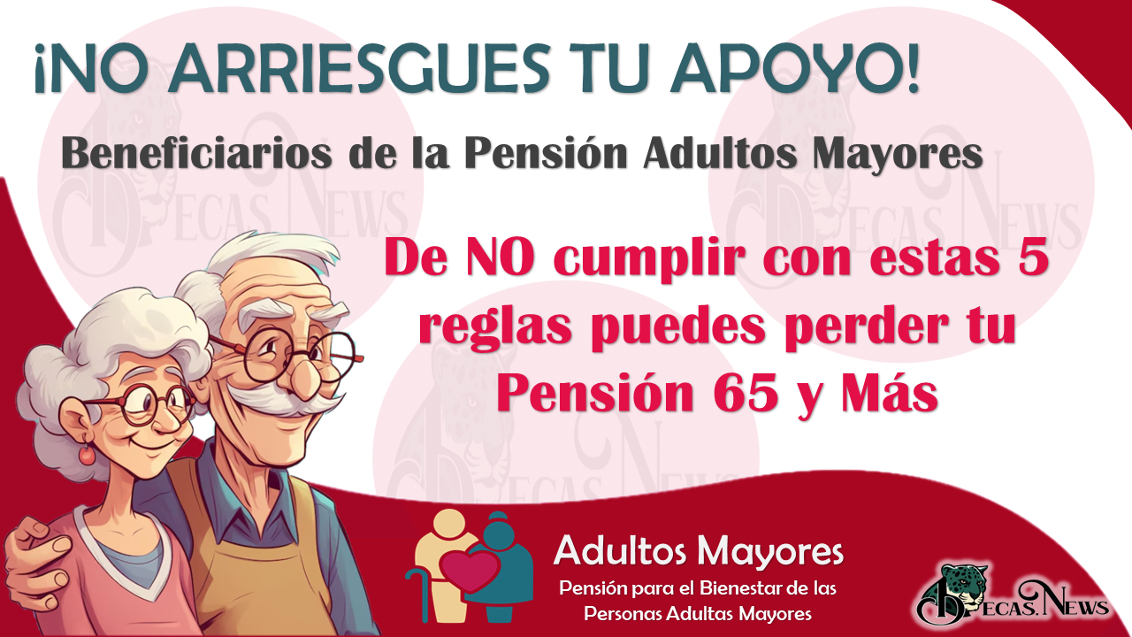 ¡Atención adulto mayor beneficiario de la Pensión Bienestar! | De no cumplir con estas 5 reglas puede llegar a perder tu APOYO