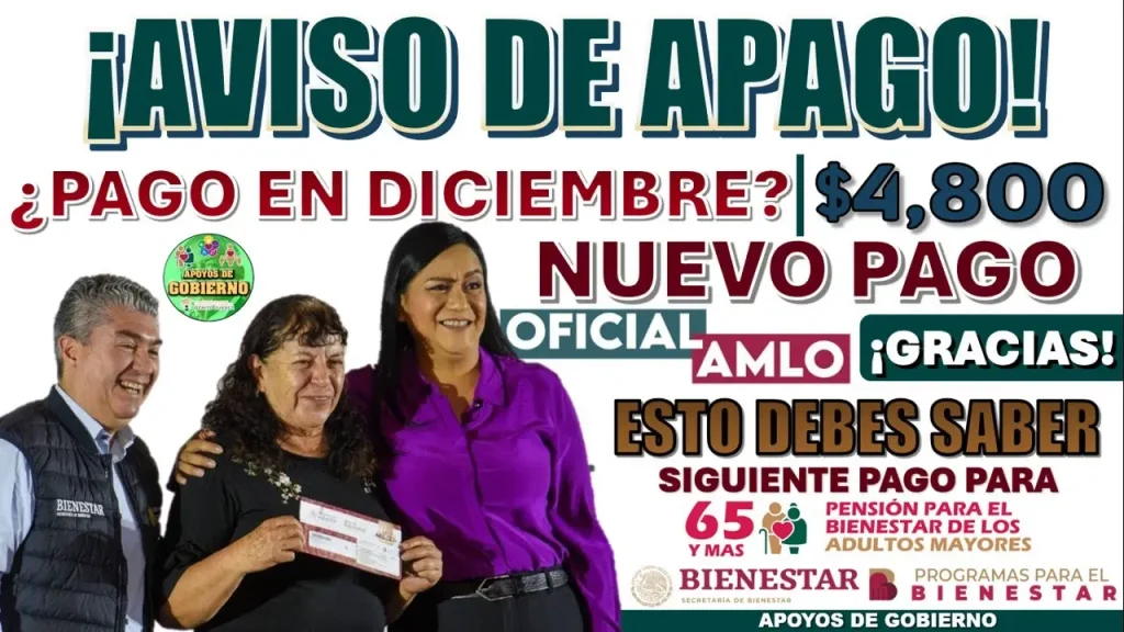 🤯💸¿¡PARA DICIEMBRE SE ADELANTÓ EL PAGO?!🤯💸 ESTO ES LO QUE SE SABE DE LA PENSIÓN BIENESTAR