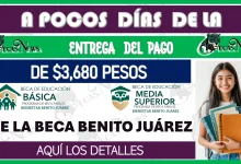 A POCOS DÍAS DE LA ENTREGA DEL PAGO DE $3,680 PESOS DE LA BECA BENITO JUÁREZ | AQUÍ LOS DETALLES 