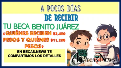 A POCOS DÍAS DE RECIBIR TU BECA BENITO JUÁREZ… ¿QUIÉNES RECIBEN $3,680 Y QUIÉNES $11,200 PESOS?