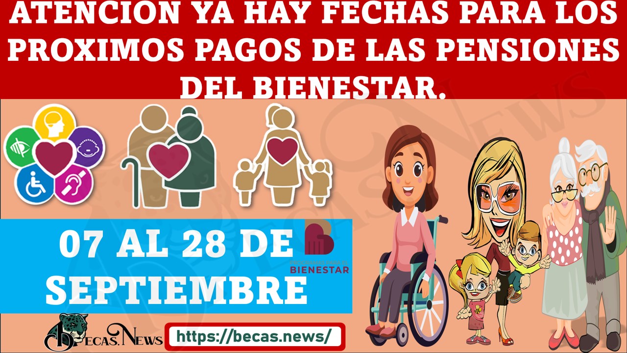 YA HAY FECHA PARA PAGOS DE LAS PERSONAS ADULTAS MAYORES ,PERSONAS CON DISCAPACIDAD Y MADRES TRABAJADORAS