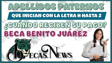 APELLIDOS PATERNO QUE INICIAN CON LA LETRA M HASTA LA Z… ¿CUÁNDO RECIBEN SU PAGO DE LA BECA BENITO JUÁREZ?