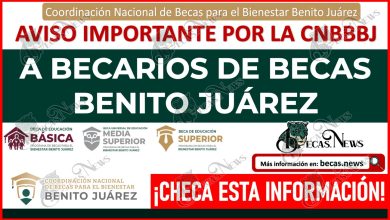 Atención beneficiarios: checa la información que la CNBBJ ha emitido sobre tus Tarjetas del Bienestar | Becas Benito Juárez 2024