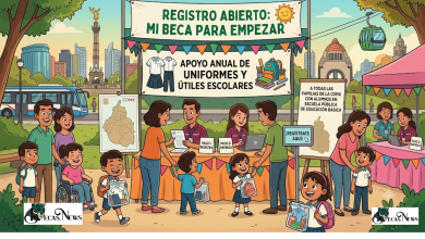 Abren registro para Mi Beca para Empezar: familias de la CDMX podrán acceder al apoyo anual de Uniformes y Útiles Escolares