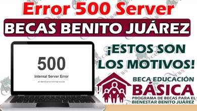 Al ingresar a la pagina de la Cédula Única te marca como Error 500 Server ¡Este es el motivo!