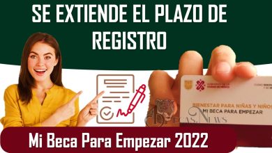 Se aplaza el periodo de registro para el registro y actualización de datos de Mi Beca Para Empezar 2022