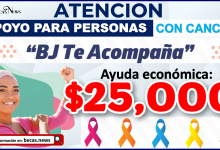 "BJ Te Acompaña" Apoyo para personas con cáncer: Recibe 25 mil pesos