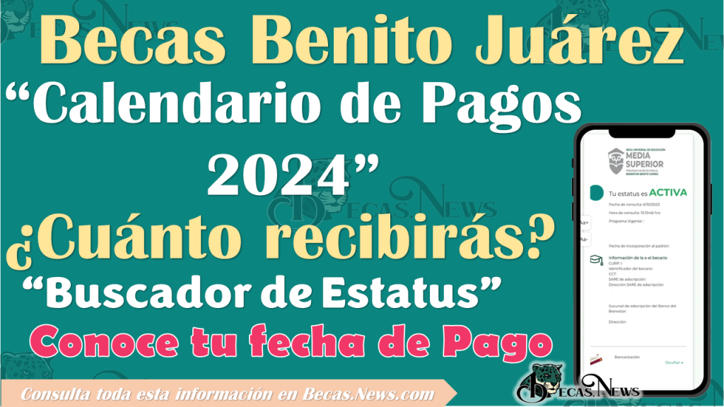 Becas Benito Juárez | ¡CALENDARIO DE PAGOS 2024!, conoce cuánto cobrarás próximamente 