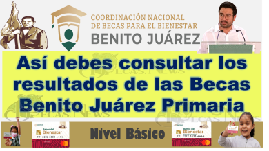  Así debes consultar los resultados de las Becas Benito Juárez Primaria este 2023