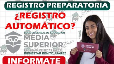 Así se realiza el Registro para las Becas Benito Juárez Nivel Media Superior ¡Preparatoria!