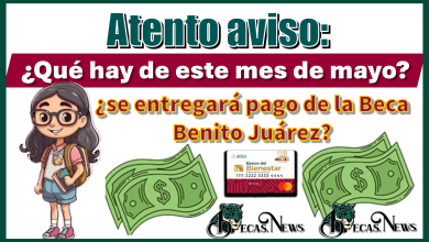 Atento aviso: ¿Qué hay de este mes de mayo? ¿Se entregará pago de la Beca Benito Juárez?