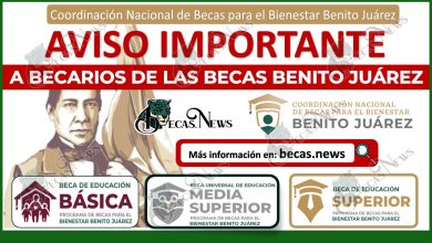¡Importante aviso a todos los beneficiarios por la Coordinación Nacional! |Becas Benito Juárez