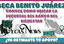 BECA BENITO JUÁREZ | CONOCE COMO UBICAR LA SUCURSAL DEL BANCO DEL BIENESTAR | ¿YA RETIRASTE TU APOYO?