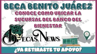 BECA BENITO JUÁREZ | CONOCE COMO UBICAR LA SUCURSAL DEL BANCO DEL BIENESTAR | ¿YA RETIRASTE TU APOYO?