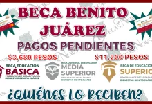 BECA BENITO JUÁREZ | PAGOS PENDIENTES DE $3,680 Y $11,200 PESOS ¿QUIÉNES LO RECIBEN?